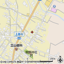 福岡県筑後市熊野1406周辺の地図
