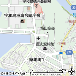 ハンコ卸売センター　宇和島店周辺の地図