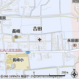 福岡県八女市吉田362周辺の地図