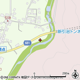 大分県玖珠郡九重町引治546-1周辺の地図