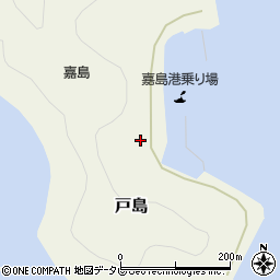 愛媛県宇和島市戸島3974周辺の地図
