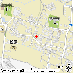福岡県筑後市熊野949周辺の地図