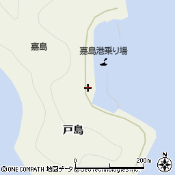 愛媛県宇和島市戸島3978周辺の地図