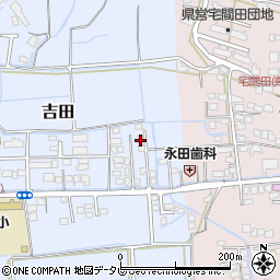 福岡県八女市吉田330-7周辺の地図