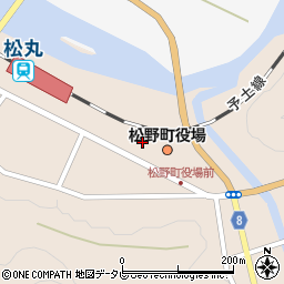 伊予銀行松野町役場 ＡＴＭ周辺の地図