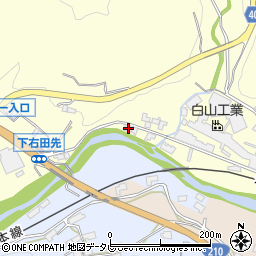 大分県玖珠郡九重町右田1293周辺の地図