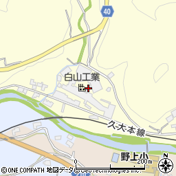 大分県玖珠郡九重町右田1047周辺の地図