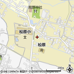 福岡県筑後市熊野991周辺の地図