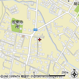 福岡県筑後市熊野1020-6周辺の地図