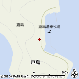 愛媛県宇和島市戸島3953周辺の地図