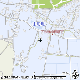 福岡県八女市吉田1281周辺の地図