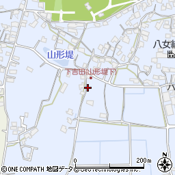 福岡県八女市吉田1012周辺の地図