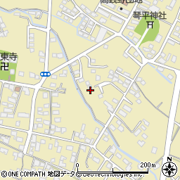 福岡県筑後市熊野1057-5周辺の地図