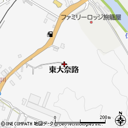 高知県高岡郡四万十町東大奈路周辺の地図