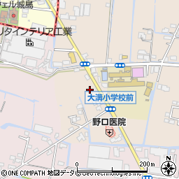 福岡県三潴郡大木町前牟田730周辺の地図