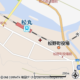 Ａコープ松野店周辺の地図