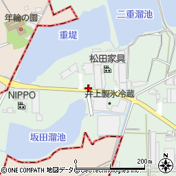 株式会社松田家具　配送センター周辺の地図