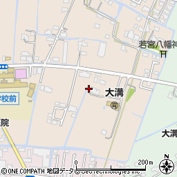 福岡県三潴郡大木町前牟田2076周辺の地図
