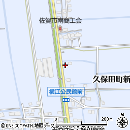 佐賀県佐賀市久保田町大字新田1415周辺の地図