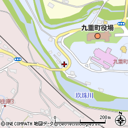 大分県玖珠郡九重町後野上9-14周辺の地図