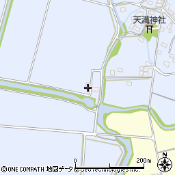 福岡県筑後市西牟田3274周辺の地図