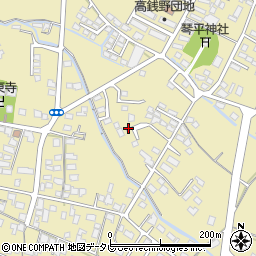 福岡県筑後市熊野1063周辺の地図