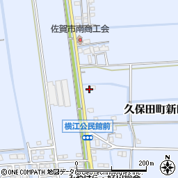 佐賀県佐賀市久保田町大字新田1414周辺の地図