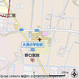 福岡県三潴郡大木町前牟田113周辺の地図
