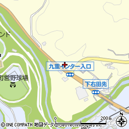 大分県玖珠郡九重町右田1351周辺の地図