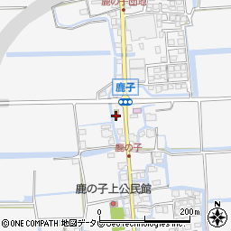 セブンイレブン佐賀本庄鹿子店周辺の地図