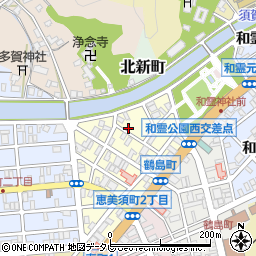 〒798-0013 愛媛県宇和島市御幸町の地図