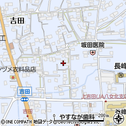 福岡県八女市吉田738周辺の地図