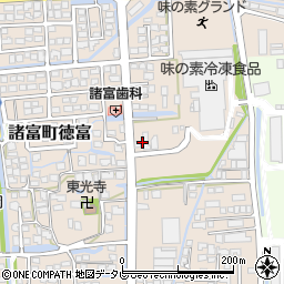 株式会社乗富鉄工所　佐賀営業所周辺の地図