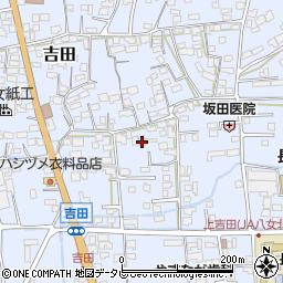 福岡県八女市吉田742周辺の地図