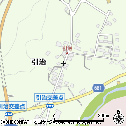 大分県玖珠郡九重町引治609周辺の地図