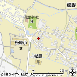 福岡県筑後市熊野994-2周辺の地図