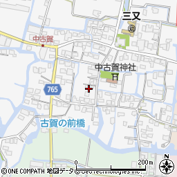 川金醤油店周辺の地図