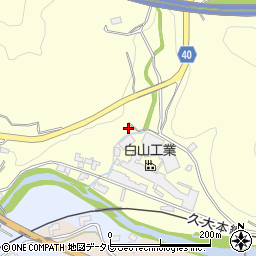 大分県玖珠郡九重町右田1290周辺の地図