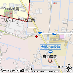 福岡県三潴郡大木町前牟田709周辺の地図