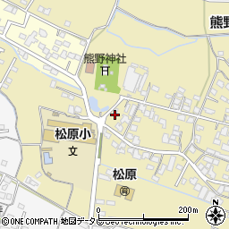 福岡県筑後市熊野995周辺の地図