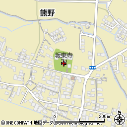 坂東寺周辺の地図