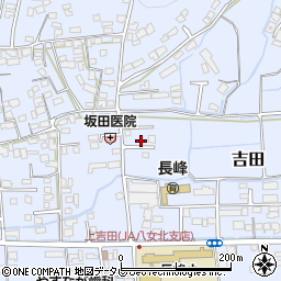 福岡県八女市吉田409周辺の地図