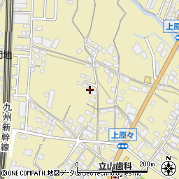 福岡県筑後市熊野1383-9周辺の地図