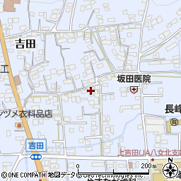 福岡県八女市吉田737周辺の地図