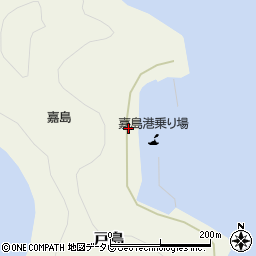 愛媛県宇和島市戸島3914周辺の地図