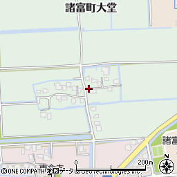佐賀県佐賀市諸富町大字大堂1157-1周辺の地図