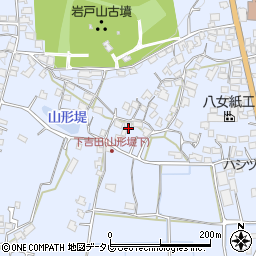 福岡県八女市吉田1469周辺の地図