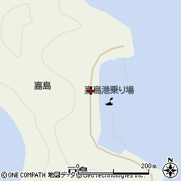 愛媛県宇和島市戸島3913周辺の地図