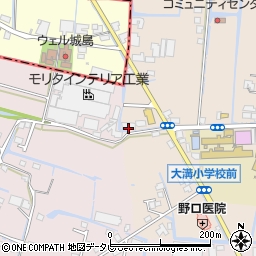 福岡県三潴郡大木町前牟田707周辺の地図