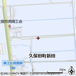 佐賀県佐賀市久保田町大字新田3457周辺の地図